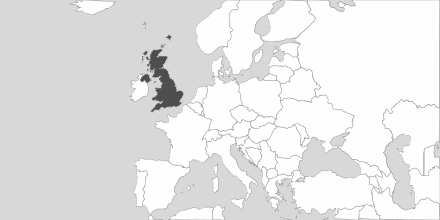 Map of Area United Kingdom