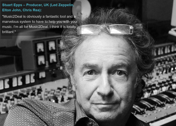 Stuart Epps – Producer, UK (Led Zeppelin, Elton John, Chris Rea)