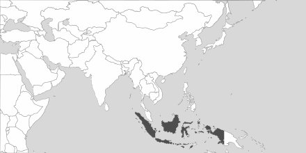Map of Area Indonesia